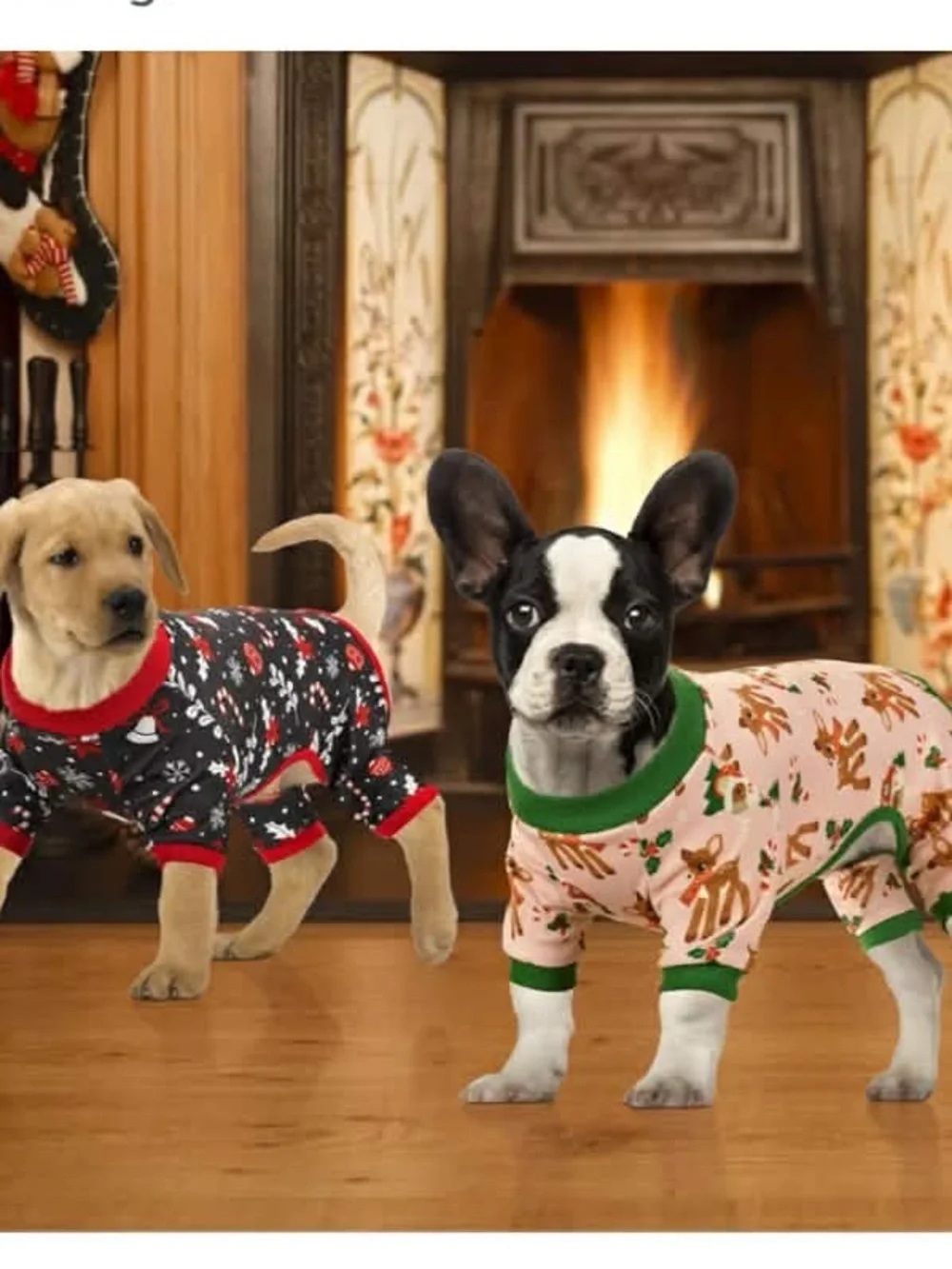 3 Holiday Medium Pet Pajama Pack